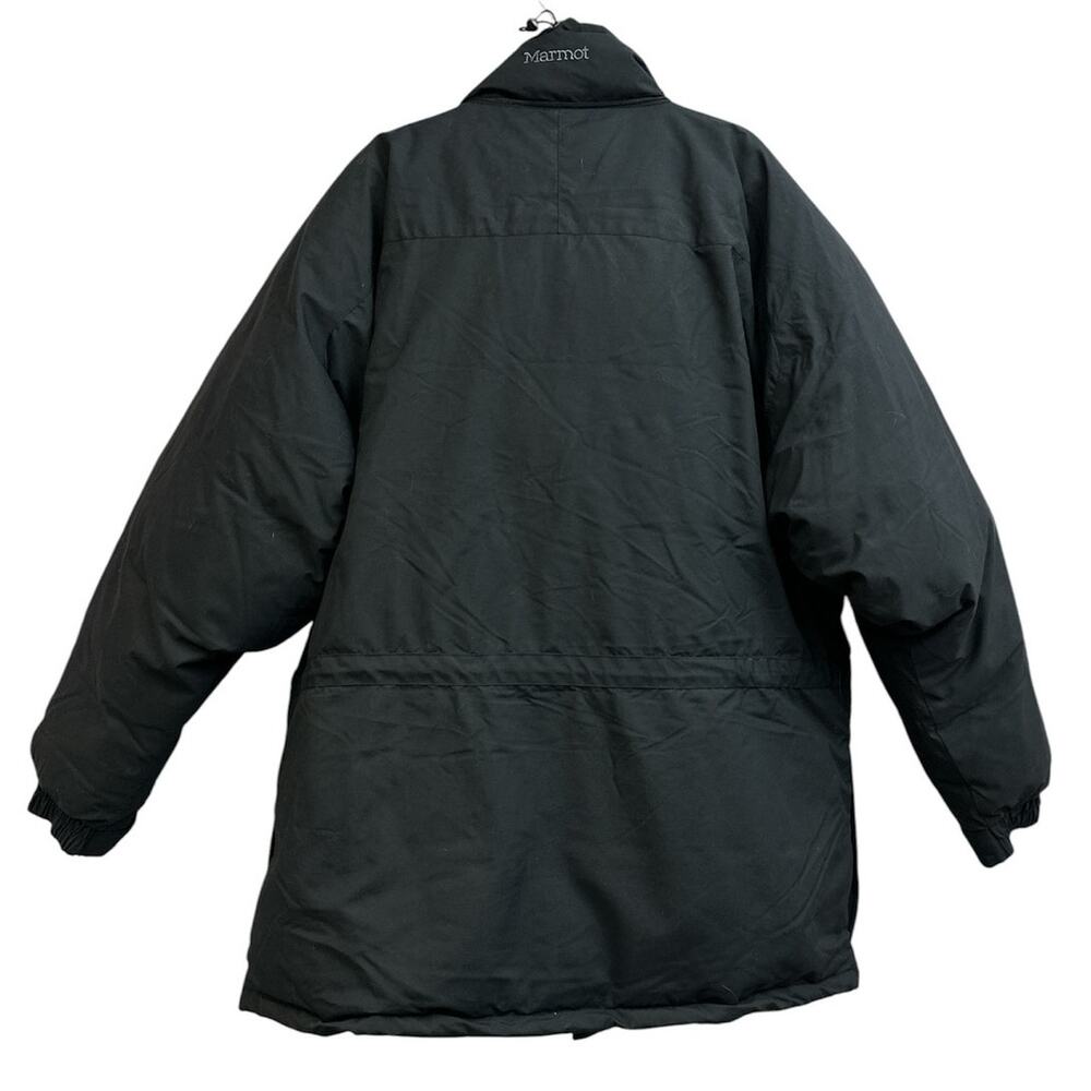 Marmot Yukon Parka Black Puffer Coat Goose Down Classic Coat Men's XXXL NEW* - Picture 3 of 13